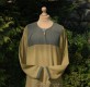Woolen Viking tunic with silk and embroidery
