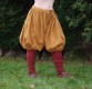 Rus Viking trousers from linen – yellow