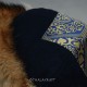 Woolen hat with fur
