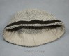 Woolen hat in diamond pattern