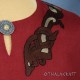 Viking shirt decorated with embroidery from Isle of Mann