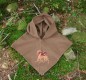 Brown woolen hood from Skjoldehamn