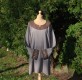 Woolen Viking tunic with Mammen style embroidery