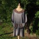 Woolen Viking tunic with Mammen style embroidery