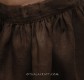 Rus Viking trousers from linen - brown linen